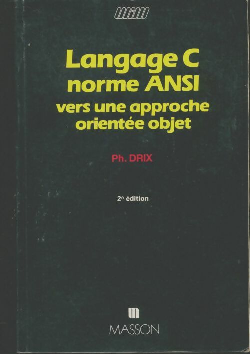 Livrenpoche : Manuels informatiques masson - Drix - Livre