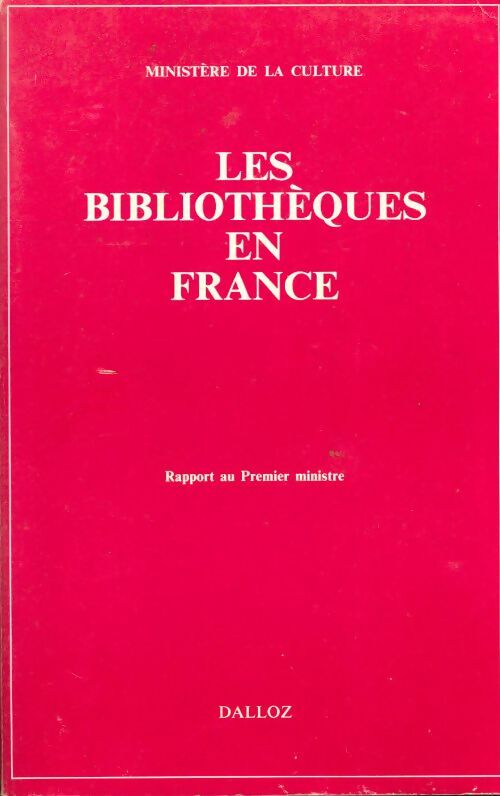 Livrenpoche : Les Bibliothèques en France - France - Livre