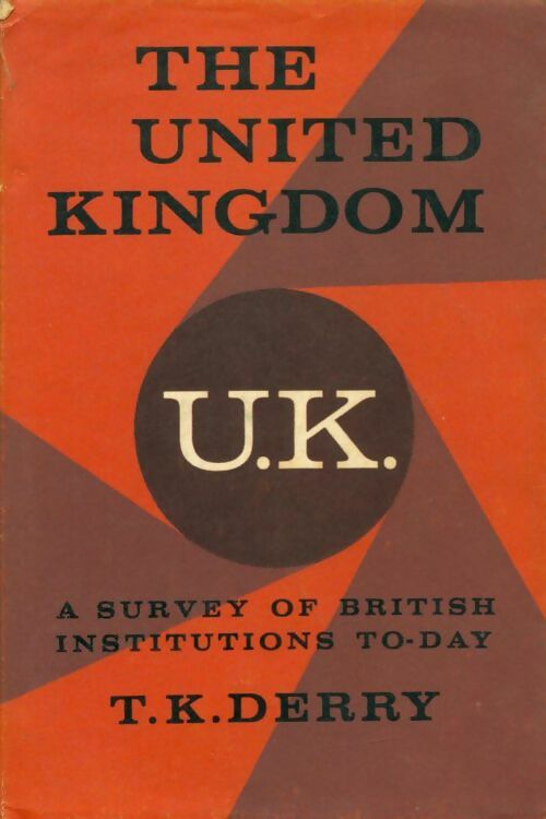 Livrenpoche : A survey of british institutions to day - T.K Derry - Livre