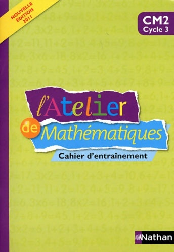Livrenpoche : L'atelier de mathématiques CM2 - Daniel Bensimhon - Livre