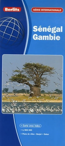 Livrenpoche : Sénégal / Gambie. Carte 1/800 000 - Collectif - Livre
