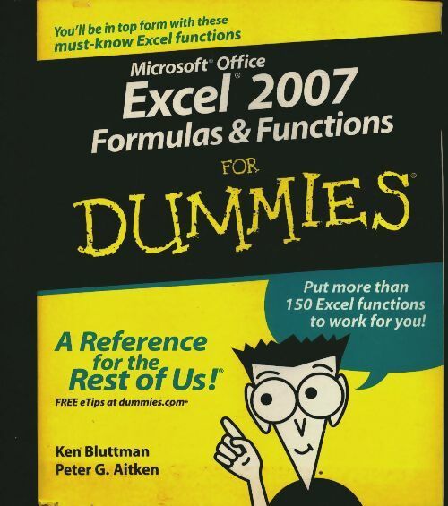 Livrenpoche : Microsoft office Excel 2007 formulas and functions for dummies - Ken Bluttman - Livre