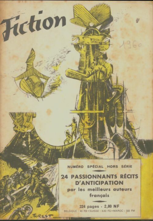 Livrenpoche : Fiction spécial : 24 passionnants recits d'anticipation - Collectif - Livre