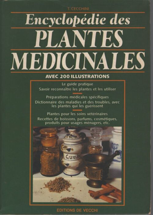 Encyclopédie des plantes médicinales - Tina Cecchini - Livre
