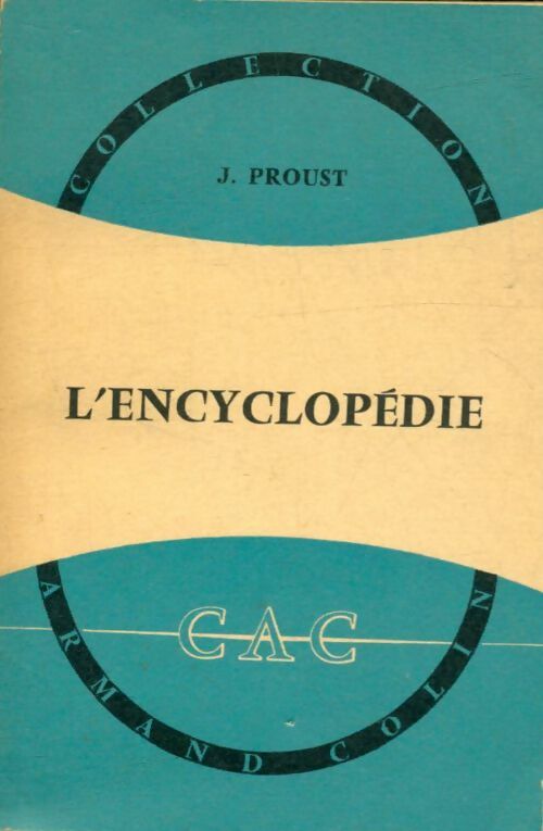Livrenpoche : L'encyclopédie - J Proust - Livre