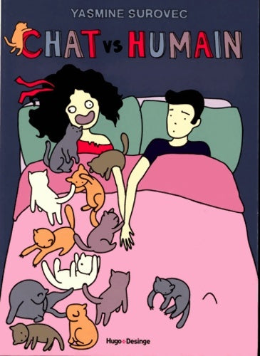 Livrenpoche : Chat vs humain - Yasmine Surovec - Livre