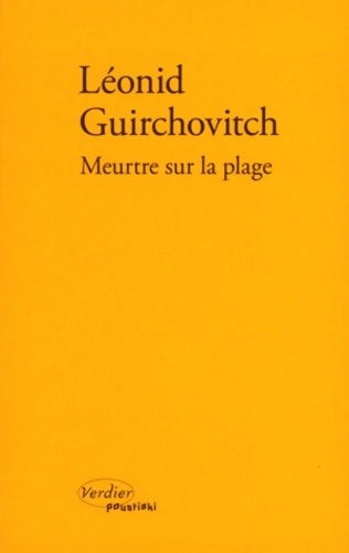 Livrenpoche : Meurtre sur la plage - Léonid Guirchovitch - Livre