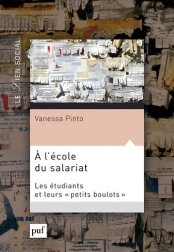 Livrenpoche : A l'école du salariat - Vanessa Pinto - Livre
