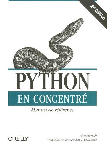 Livrenpoche : Python en concentré - Alex Martelli - Livre