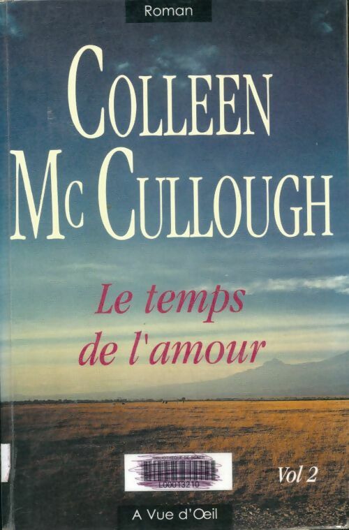 Livrenpoche : Le temps de l'amour : Pack en 2 volumes - Colleen McCullough - Livre