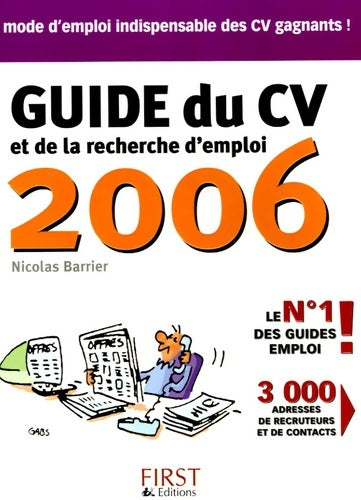 Livrenpoche : Guide du CV et de la recherche d'emploi - Nicolas Barrier - Livre