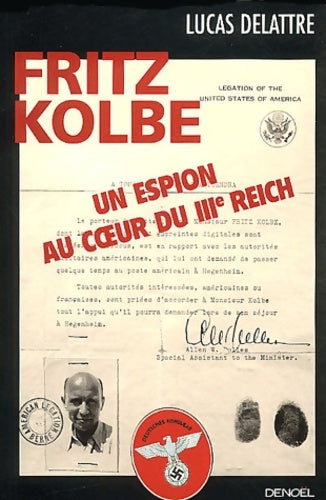 Livrenpoche : Fritz kolbe - Lucas Delattre - Livre