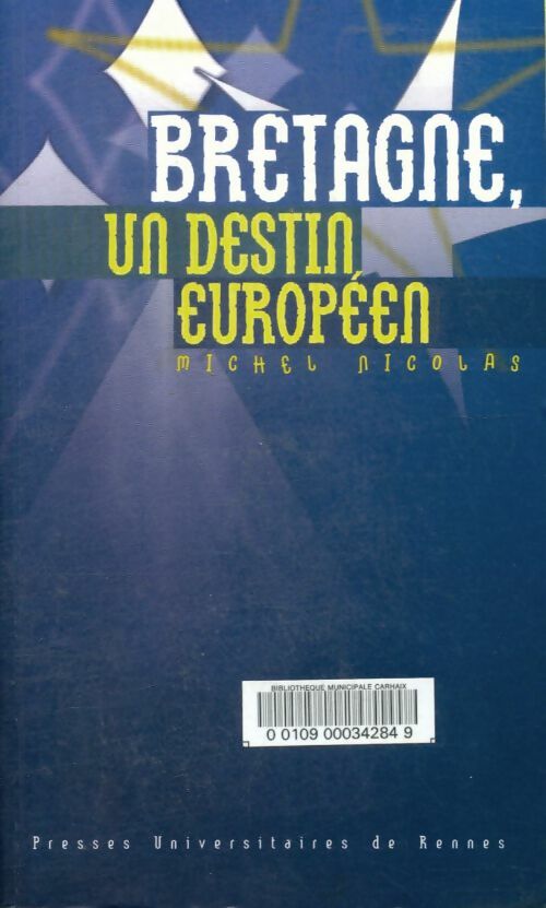 Livrenpoche : Bretagne un destin européen - Pur - Livre