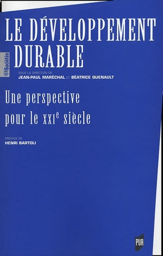 Livrenpoche : Développement durable - Pur - Livre