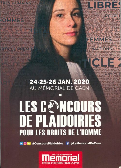 Livrenpoche : Les concours de plaidoiries pour les droits de l'homme - Collectif - Livre