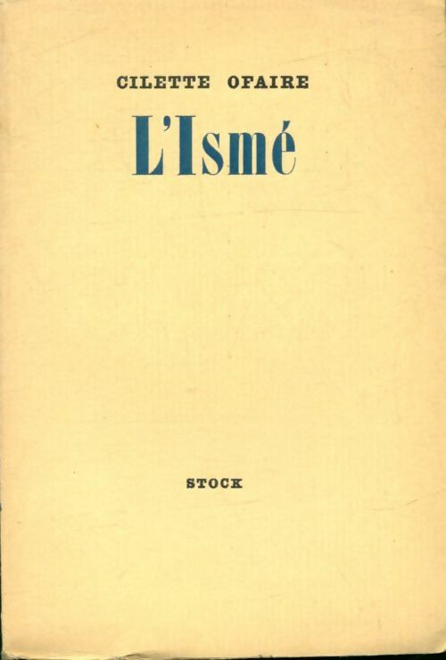 Livrenpoche : L'ismé - Cilette Ofaire - Livre