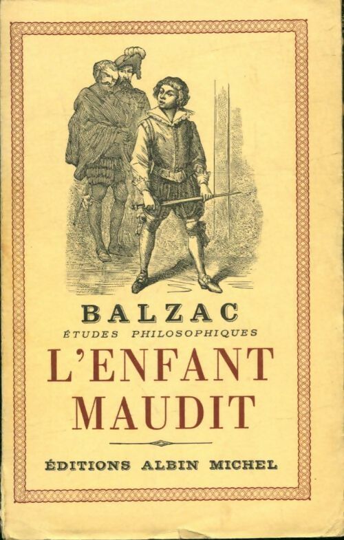 Livrenpoche : L'enfant maudit - Honoré De Balzac - Livre
