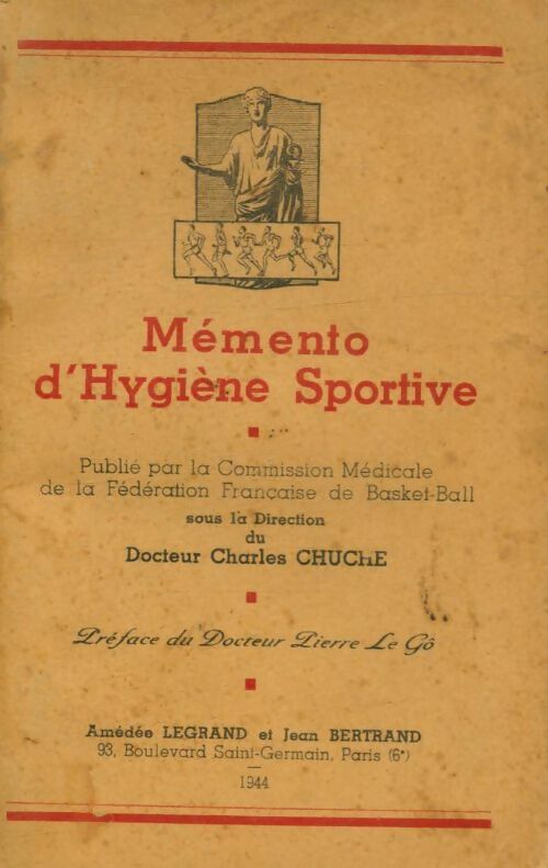 Livrenpoche : Mémento d'hygiène sportive - Charles Chuche - Livre