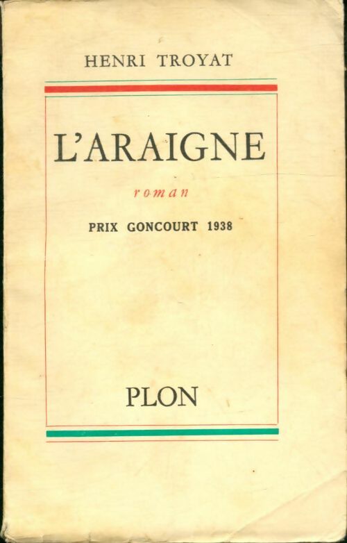 Livrenpoche : L'araigne - Henri Troyat - Livre