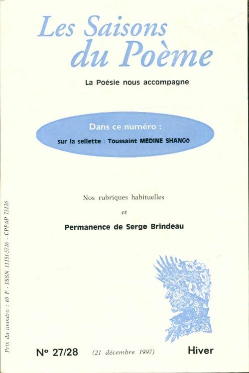 Livrenpoche : Les saisons du poème n°27/28 - Collectif - Livre