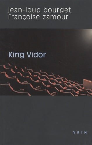 Livrenpoche : King vidor - Jean-Loup Bourget - Livre