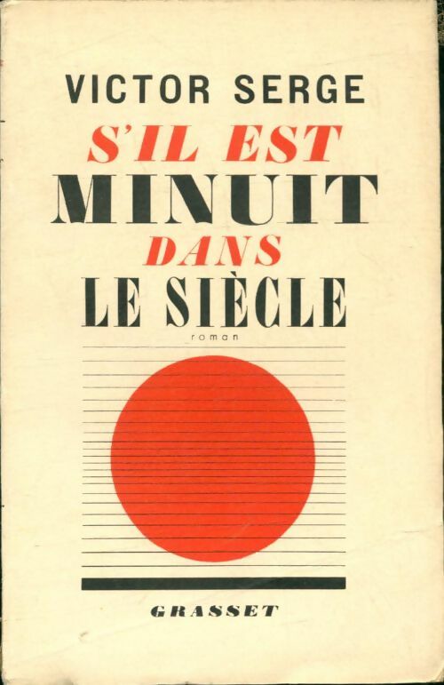 Livrenpoche : S'il est minuit dans le siècle - Victor Serge - Livre