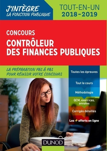 Livrenpoche : Concours contrôleur des finances publiques tout-en-un 2018-2019 - Pierre Beck - Livre