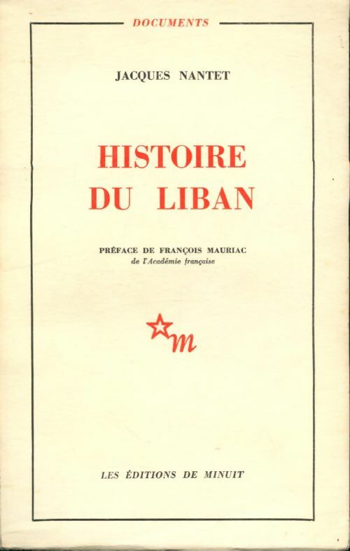 Livrenpoche : Histoire du Liban - Jacques Nantet - Livre