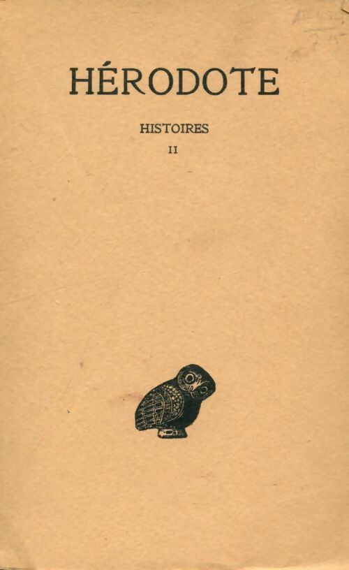 Livrenpoche : Histoires Tome II - Hérodote - Livre