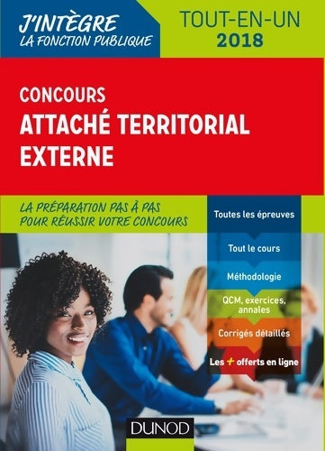 Livrenpoche : Concours attaché territorial externe 2018 tout-en-un - Francis Pian - Livre