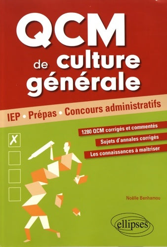 Livrenpoche : QCM de culture générale pour réussir ses concours - Noëlle Benhamou - Livre