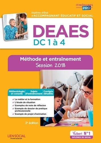 Livrenpoche : DEAES épreuves de certification DC 1 a 4 - méthode et entraînement - Marie Rolland - Livre