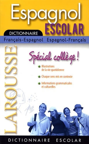 Livrenpoche : Espagnol escolar : Dictionnaire francais-espagnol/espagnol-francais - Mercedes Escudero - Livre