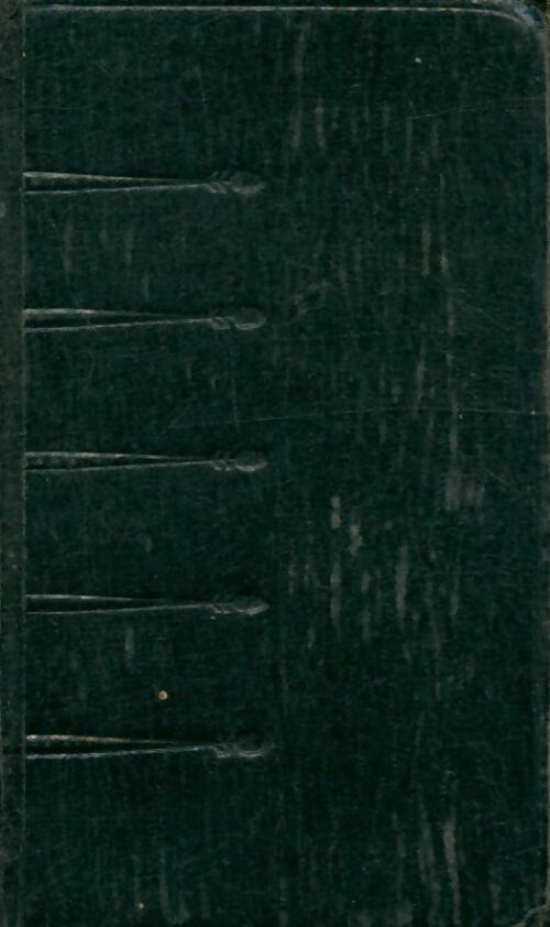 Livrenpoche : Missel vespéral expliqué - E. Bourceau - Livre