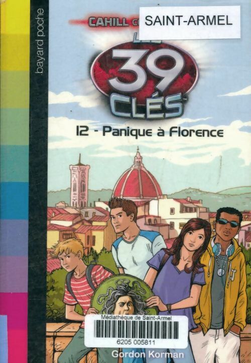 Livrenpoche : Les 39 clés Saison 2 Tome II : Panique à Florence - Gordon Korman - Livre