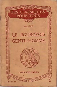 Livrenpoche : Le bourgeois gentilhomme - Molière, Y. Bomati - Livre