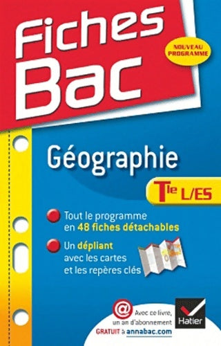 Livrenpoche : Géographie Terminales L, ES - Christophe Clavel - Livre