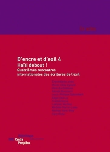 Livrenpoche : D'encre et d'exil : Volume 4 haïti debout ! - Gérald Grunberg - Livre