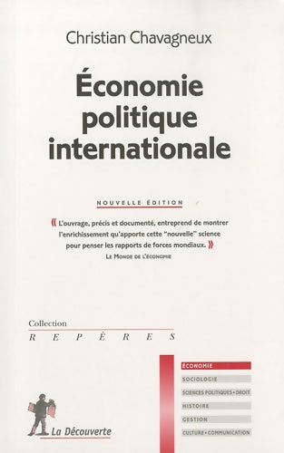 Livrenpoche : Economie politique internationale - Christian Chavagneux - Livre