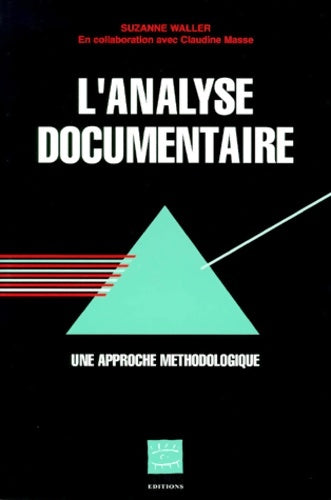 Livrenpoche : L'analyse documentaire une approche méthodologique - Naller - Livre