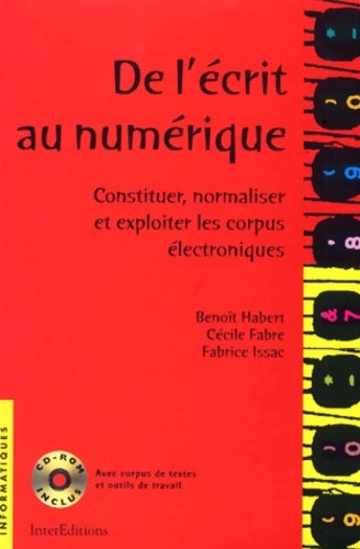 Livrenpoche : De l'écrit au numérique - Benoît Habert - Livre
