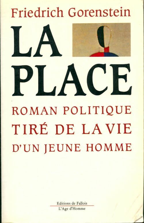 Livrenpoche : La place - Friedrich Gorenstein - Livre