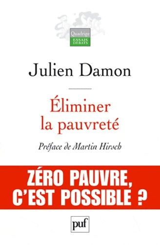 Livrenpoche : Éliminer la pauvreté - Julien Damon - Livre