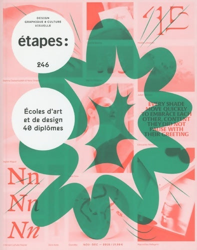 Livrenpoche : étapes numéro 246 écoles d'art et de design 40 diplômes - Collectif - Livre