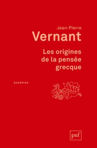 Livrenpoche : Les origines de la pensée grecque - Jean-Pierre Vernant - Livre