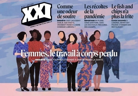 Livrenpoche : Revue xxi n 51 : Femmes le travail à corps perdu - Collectif - Livre