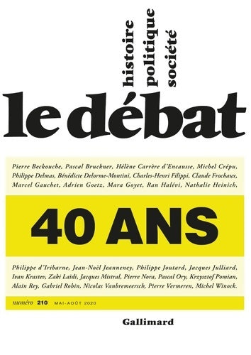 Le débat - Collectif - Livre