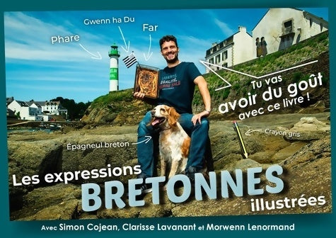 Livrenpoche : Les expressions bretonnes illustrées - Simon Cojean - Livre