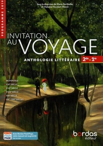 Livrenpoche : Invitation au voyage - anthologie littéraire 2de-1re - Annie Collognat - Livre