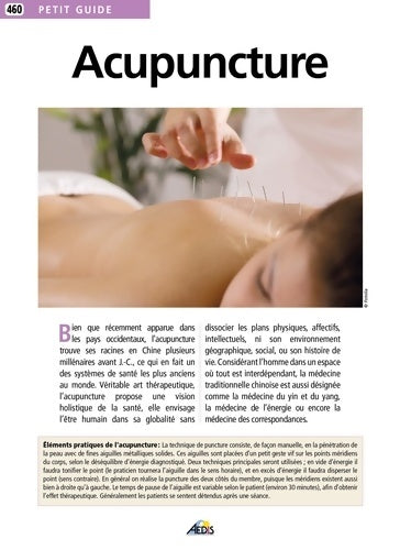 Livrenpoche : Pg460 - acupuncture - Cécile Decroix - Livre